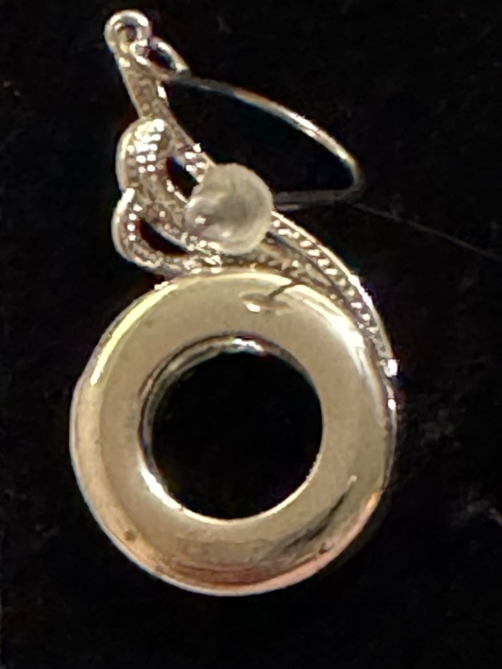 Colorful Circle Pendant Necklace & Drop Earrings Set - Silver Tone - Picture 7 of 7